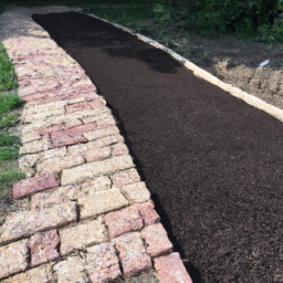 Construction d'allée-chemin en béton lissé Le Kremlin-Bicetre